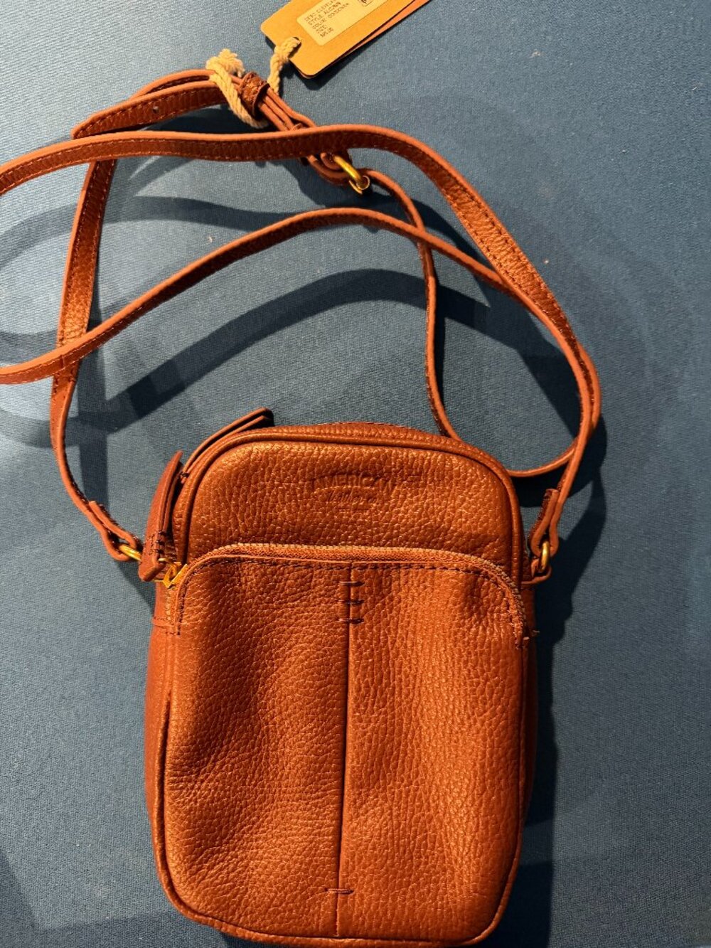 Leather Cross Body purse NWT